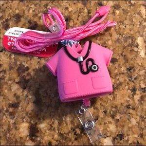 Bath & Body Works Pink Scrub top holder